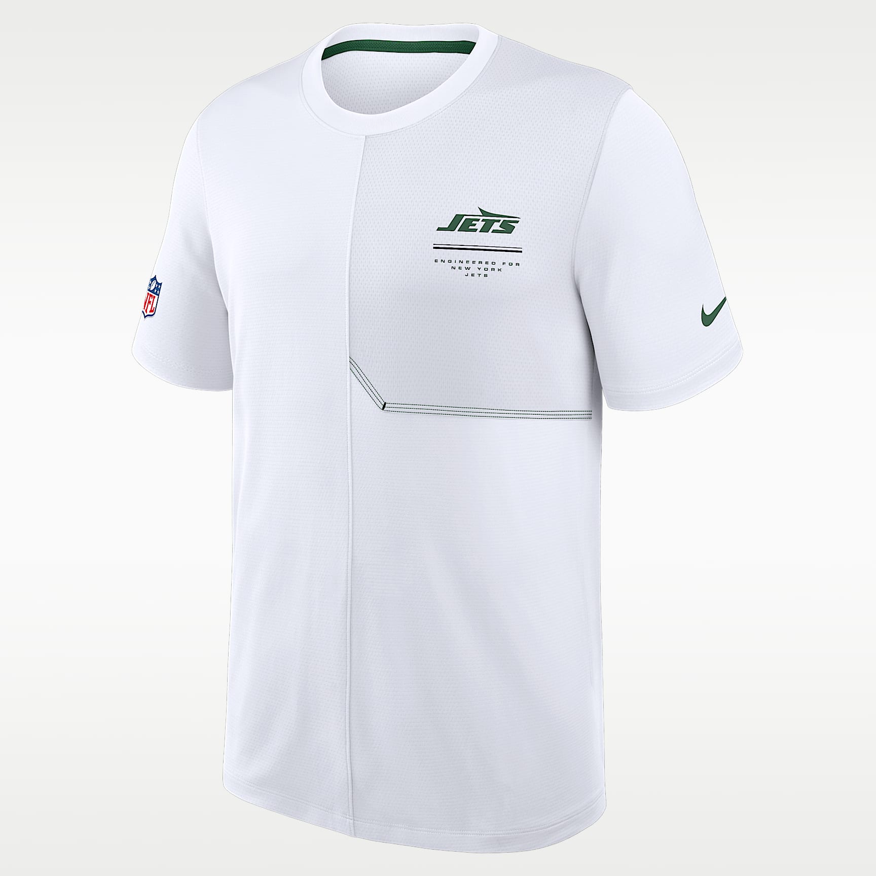New York Jets Sideline Coach Men's Nike Dri-FIT NFL Top. Nike.com
